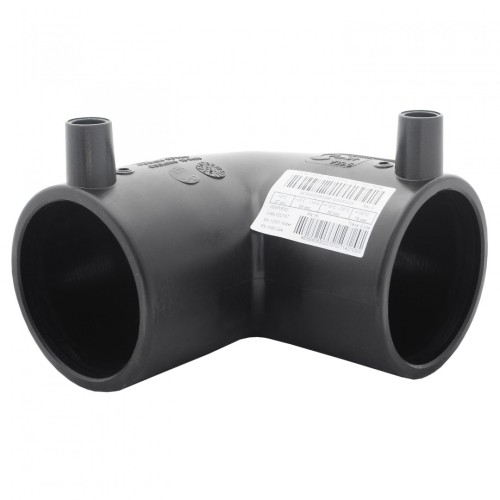 Отвод ПЭ100 спигот Дн 90 90гр Ру-16 SDR11 в Воронеже