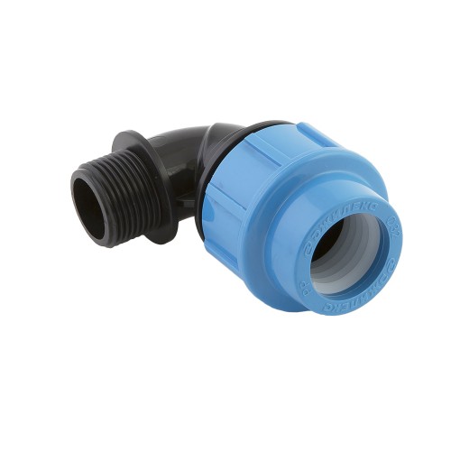 Отвод ПЭ компрессионный Дн 32 1/2" 90гр Ру-16 ВР (ВН) VALFEX в Воронеже