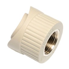 Седло вварное PP-R серое ВР (ВН) Дн 63-3/4" Wavin Ekoplastik