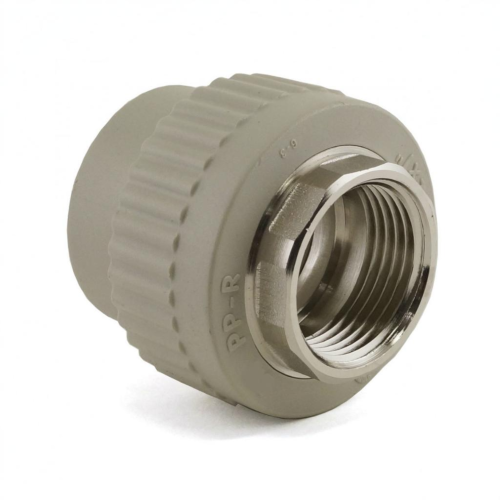 Муфта PP-R комбинированная серая ВР (ВН) Дн 16-1/2" Wavin Ekoplastik в Воронеже