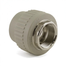 Муфта PP-R комбинированная серая ВР (ВН) Дн 40-1 1/4" Wavin Ekoplastik