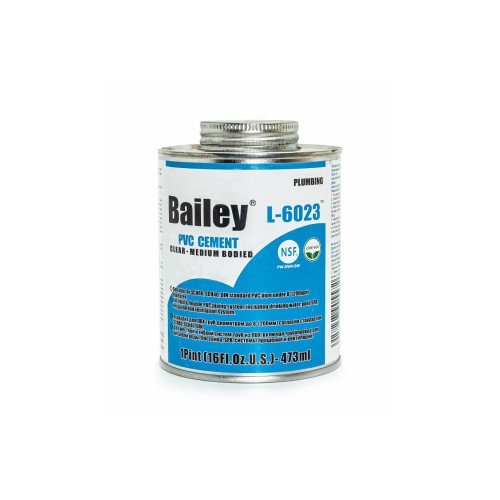 Клей для труб ПВХ 473мл Bailey L-6023 в Воронеже