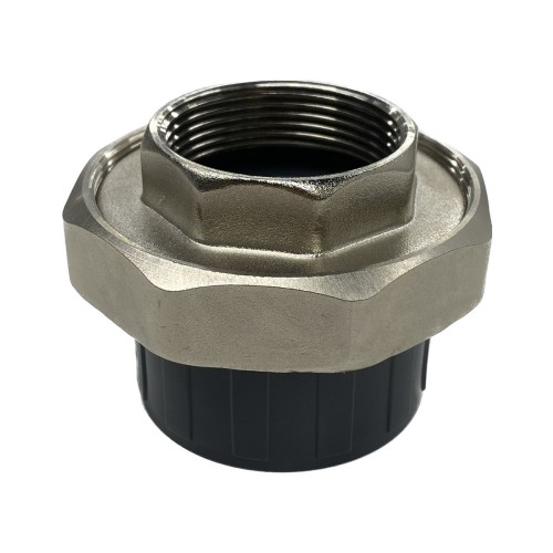 Муфта ПВХ под клеевое соединение Дн 63х2" серая разъемная ВР Aquaviva AQVBBD63F в Воронеже