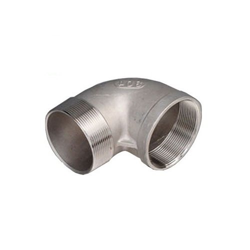 Отвод нержавеющий резьбовой НР-ВР Ру 16 AISI 304 20 мм 3/4"