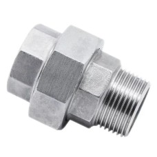 Американка чугунная прямая оцинкованная ВР-НР 25 мм 1" ГОСТ 8959-75