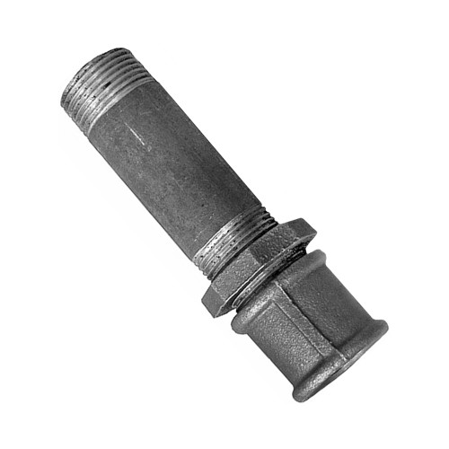 Сгон в сборе с чугунной муфтой и контргайкой Ду 40 (1 1/2") в Воронеже