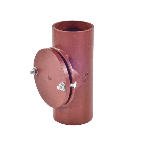 Ревизия чугунная SML Ду-50 с круглой крышкой безраструбная Китай в Воронеже