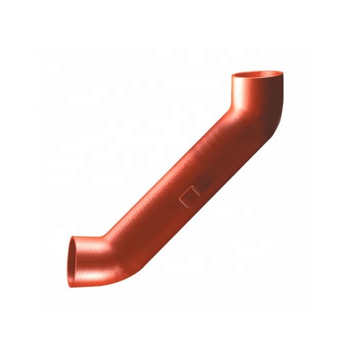 Отвод чугунный SML Ду 125 88гр с успокоительным участком безраструбный Китай в Воронеже