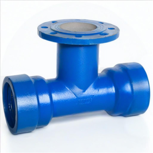 Тройник раструб-фланец ТРФ Ду 100-100 Тайтон ВЧШГ с ЦПП цинк+AL ГОСТ ISO 2531-2012 в Воронеже