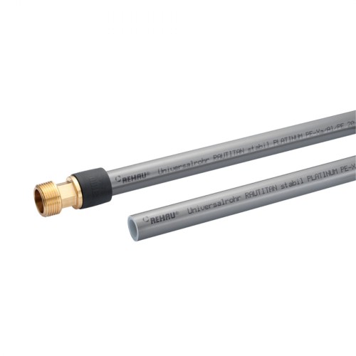 Труба сшитый полиэтилен PE-Xa/AI/PE-RT Дн 25х3,7 Ру-10 (Т<95°С) бухта 50м RAUTITAN PLATINUM stabil Rehau в Воронеже