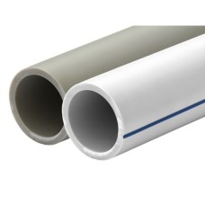 Труба полипропиленовая PP-R напорная белая без армировки Ру 20 SDR 6 Pro Aqua 16х2,7 мм 4 м