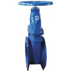 Задвижка клиновая чугунная фланцевая с обрезиненным клином Ру 16 R55F Giacomini 125 мм