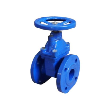 Задвижка клиновая чугунная фланцевая с обрезиненным клином Ру 25 VOC4251C Tecofi 40 мм