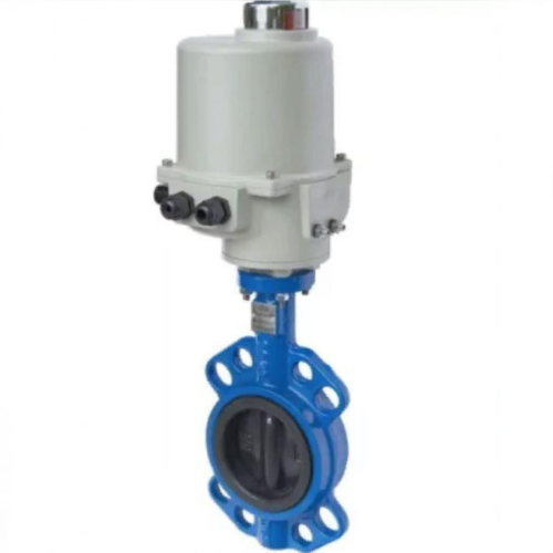 Затвор с чугунным диском и электроприводом межфланцевый 1,6 МПа EPDM ЗПФ GG25 ЛАЗ 65х43 мм в Воронеже