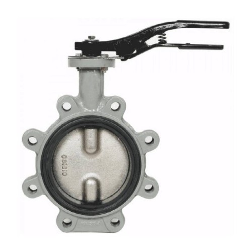 Затвор ручной с чугунным диском и рукояткой межфланцевый 1,6 МПа EPDM R59FL GG25 Giacomini 150 мм в Воронеже