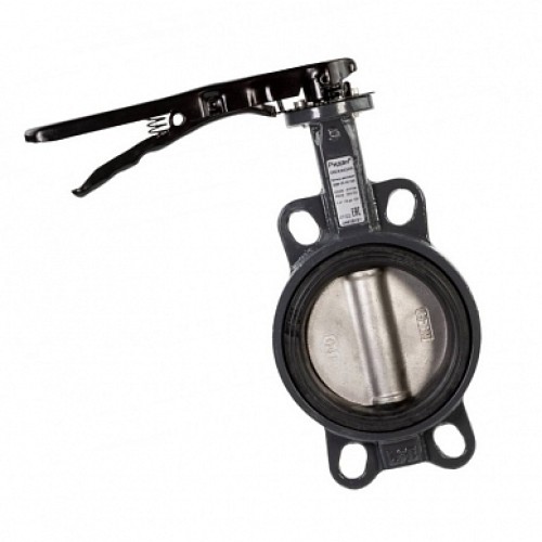 Затвор ручной с чугунным диском и рукояткой межфланцевый 1,6 МПа EPDM EURO Benarmo 50 мм в Воронеже