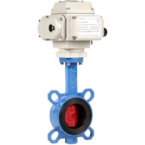 Затвор с нержавеющий диском и электроприводом межфланцевый 1,6 МПа EPDM Benarmo 80 мм в Воронеже