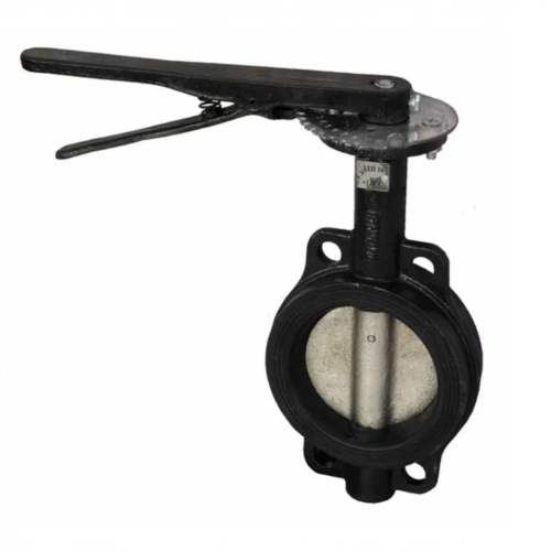 Затвор ручной с чугунным диском и рукояткой межфланцевый 1,6 МПа EPDM ЗДМ 03 Ридан 300 мм в Воронеже